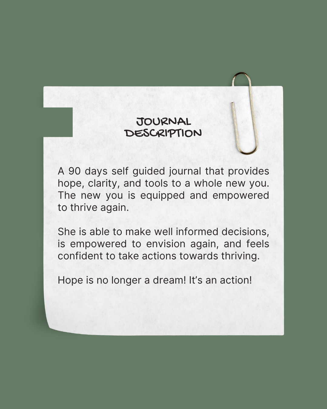 The Unveiled Journal